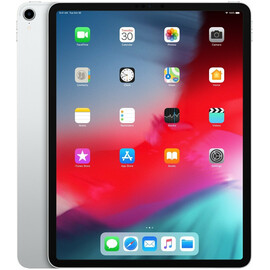 Планшет Apple iPad Pro 12.9 Wi-Fi + Cellular 64GB Silver (MTHP2, MTHU2) 2018 вид с двух сторон