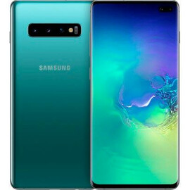 Смартфон Samsung Galaxy S10 Plus SM-G975 DS 1TB Green вид с двух сторон