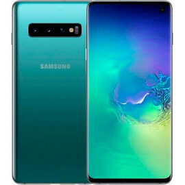 Смартфон Samsung Galaxy S10 SM-G973 DS 1TB Green вид с двух сторон