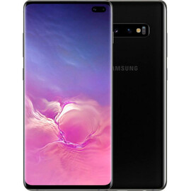 Смартфон Samsung G9750 Galaxy S10+ 8/128GB (Prism Black) вид с двух сторон