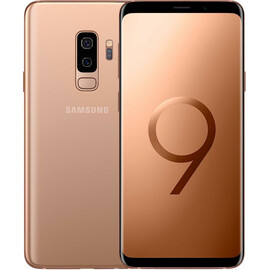 Смартфон Samsung G965FD Galaxy S9+ 64GB (Gold) вид с двух сторон