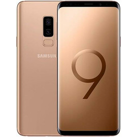 Смартфон Samsung G9650 Galaxy S9+ 128GB (Gold) вид с двух сторон