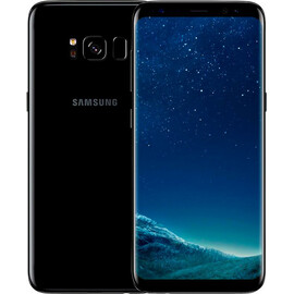 Смартфон Samsung Galaxy S8+ 64GB Black (SM-G955F) вид с двух сторон
