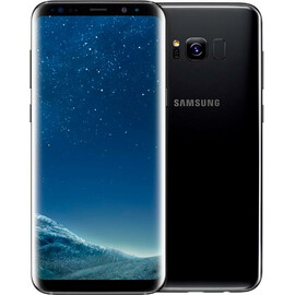 Смартфон Samsung Galaxy S8+ 128GB Black (SM-G9550) вид с двух сторон