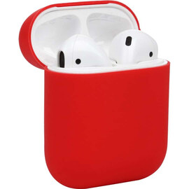 Чехол для наушников Apple Airpods (Red), фото 