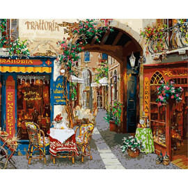 Картина по номерам "Волшебный переулок" 40х50см (КНО2173), фото 