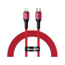 Baseus halo data cable Type-C to iP PD 18W 1m Red (CATLGH-09)