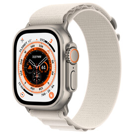 apple-watch-ultra-gps-cellular 49mm-titanium-case-with-starlight-alpine-loop-large-mqf13/mqft3