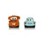 Машинки для iPad Disney Pixar Cars 2 AppMATes -(Mater+Finn)  Spin Master (2 Car), фото 