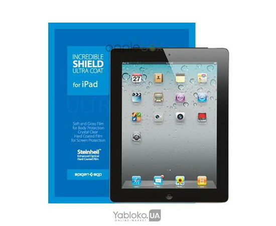 Защитная пленка для iPad 2/iPad 3/iPad 4 SGP Incredible Shield Ultra Coat (SGP08857), фото 