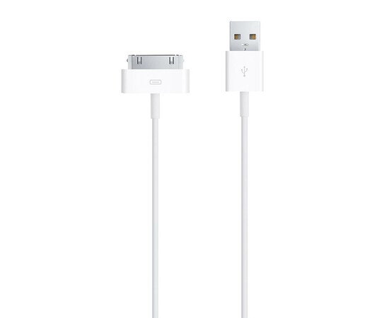 USB- Кабель 30pin (длинный) для iPod/iPhone-/Pad- White, фото 