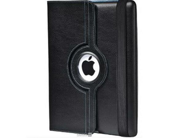 Чехол-подставка для iPad 2/3/4 Magnetic leather Smart Case 360° Rotating (Black), фото 