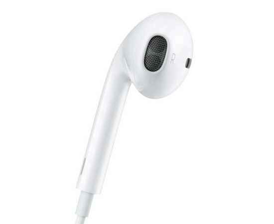 Наушники-гарнитура The New Apple Earpods with Remote and Mic (MD827) вид правого наушника