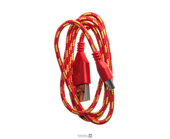 Кабель 3M для Смартфона Color microUSB (Red), фото 