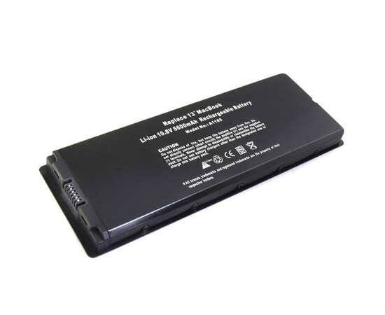  Акумулятор для MacBook 13" A1185 Чорний (ориг.), фото 