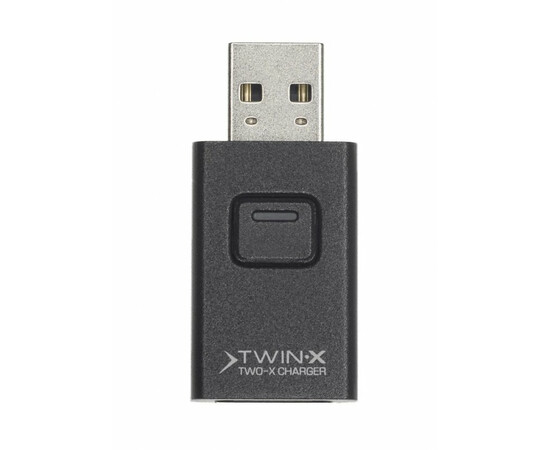  Прискорювач заряджання USB для смартфона Twin-x charge Black, фото 