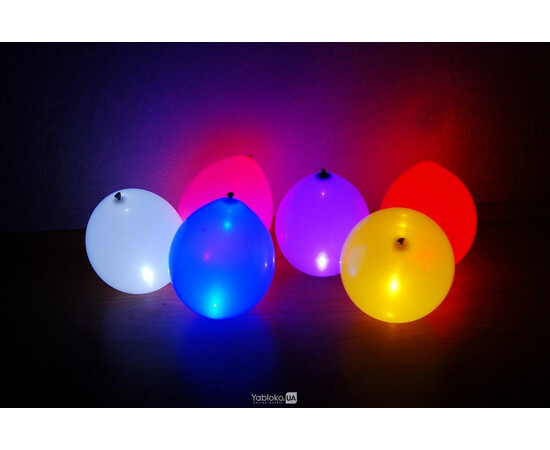 Надувные LED-шарики, фото , изображение 3