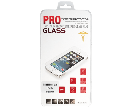 Защитное стекло для Lenono P780 Pro Glass Screen Protector, фото 