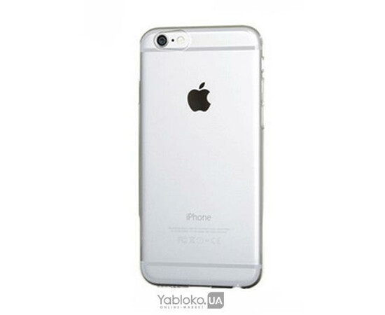 Чехол-накладка для iPhone 6/6s Plastic Case (Transparent), фото 