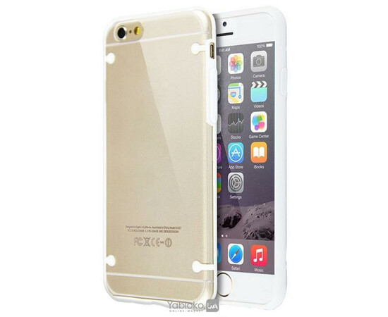 Чехол-накладка для iPhone 6 Plus/6S Plus Ultra Thin Transparent Clear Case Novelty Luminous Cover (White), фото 