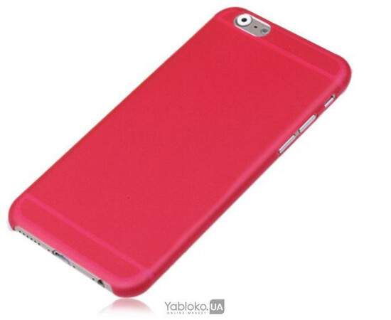 Чехол-накладка Ultrathin Frosted для Apple iPhone 6 Plus (Red), фото 
