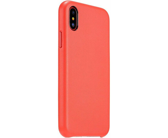 Чехол-накладка Coteetci Elegant PU Leather для iPhone X (Red), фото 
