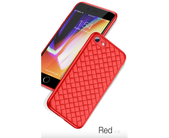 Чехол-накладка Baseus BV Weaving для iPhone 7/8 (Red), фото 