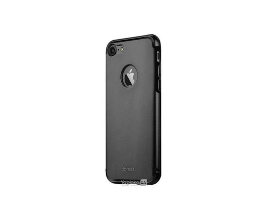 Чехол-накладка iBacks Essence Aluminum Case для iPhone 7 (Black), фото 