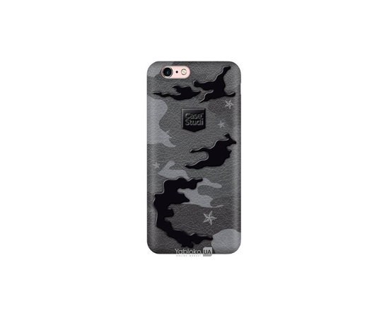 Чехол-накладка CaseStudi Military для iPhone 6S (Black), фото 