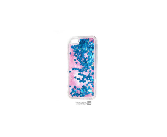 TPU чехол Liquid stars для Apple iPhone 6/6s Plus (Blue/Pink), фото 