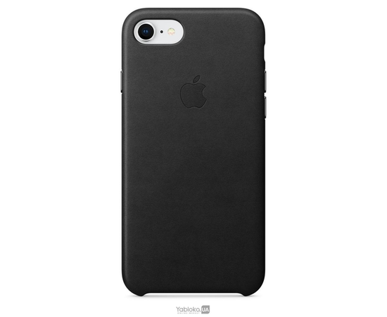 Чехол для Apple iPhone 8 / 7 Leather Case - Black (MQH92), фото 