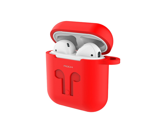 Чехол ROCK Carrying Case для Apple AirPod (Red), фото 
