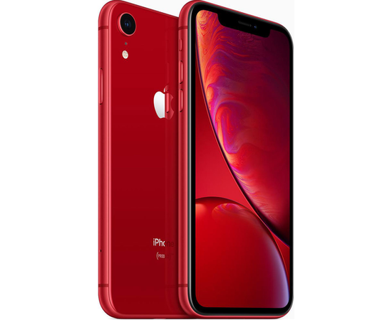 Смартфон Apple iPhone XR 64GB Product RedСмартфон Apple iPhone XR 64GB Product Red вид с двух сторон
