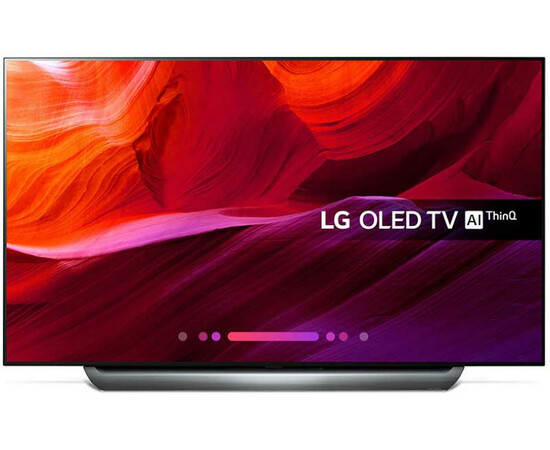 Телевизор LG OLED55C8PLA вид спереди
