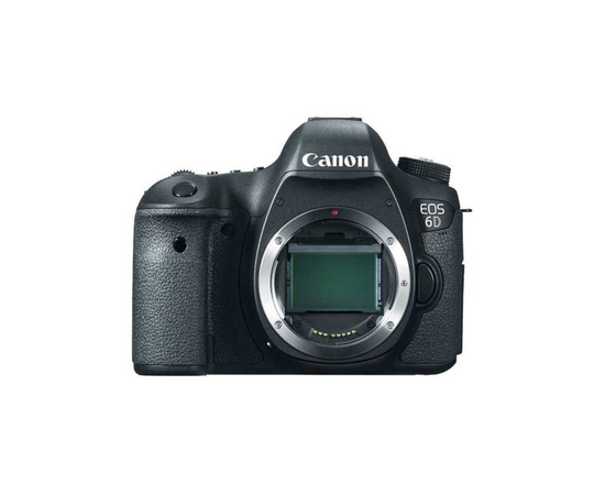 Зеркальный фотоаппарат Canon EOS 6D body вид спереди