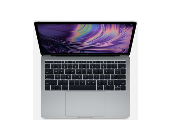 Ноутбук Apple MacBook Pro 13 Space Gray 2018 (Z0UH1) вид сверху
