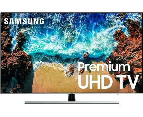 Телевизор Samsung UE65NU8000 вид спереди