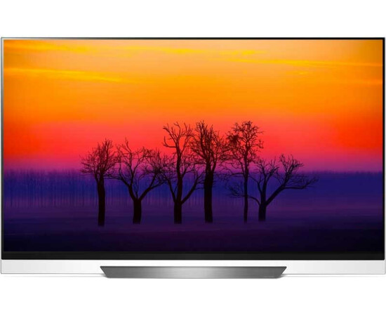 Телевизор LG OLED55E8 вид спереди