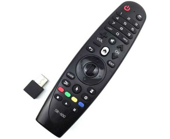 Пульт ДУ Smart TV Magic Remote SR-600 для LG Smart TV вид под углом