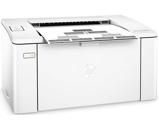 Принтер HP LaserJet Pro M102w with Wi-Fi (G3Q35A) вид под углом справа