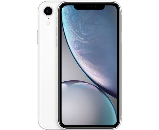 Смартфон Apple iPhone XR Dual Sim 128GB White (MT1A2) вид с двух сторон