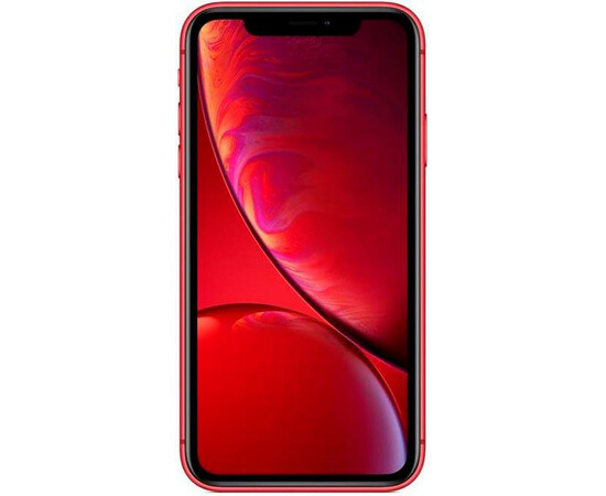 Смартфон Apple iPhone XR Dual Sim 256GB Product Red (MT1L2) вид спереди