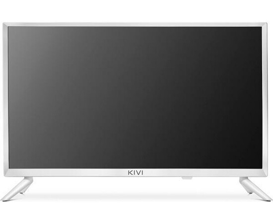 Телевизор Kivi 24FR50WU вид спереди в выключенном виде