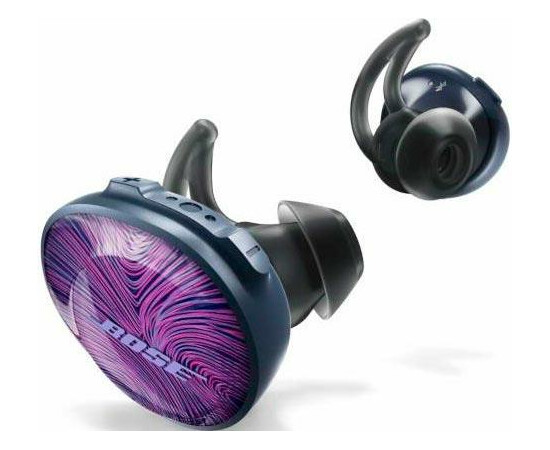 Наушники Bose SoundSport Free Wireless Limited Edition (Purple) вид под углом