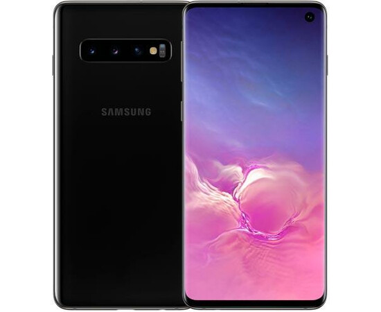 Смартфон Samsung Galaxy S10 SM-G973 DS 128GB Black вид с двух сторон