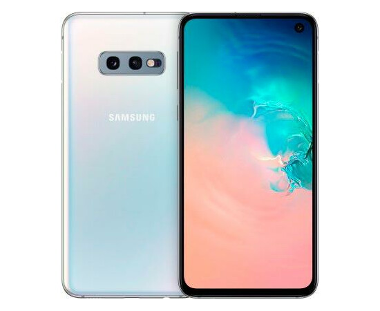 Смартфон Samsung Galaxy S10e SM-G970 DS 128GB White вид с двух сторон