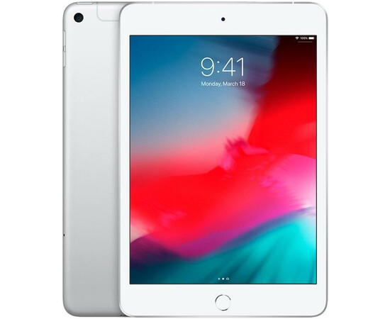 Планшет Apple iPad mini 5 Wi-Fi + Cellular 256GB Silver (MUXN2, MUXD2) вид с двух сторон