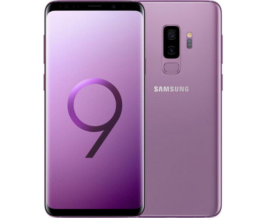 Смартфон Samsung G9650 Galaxy S9+ 128GB (Lilac Purple) вид с двух сторон