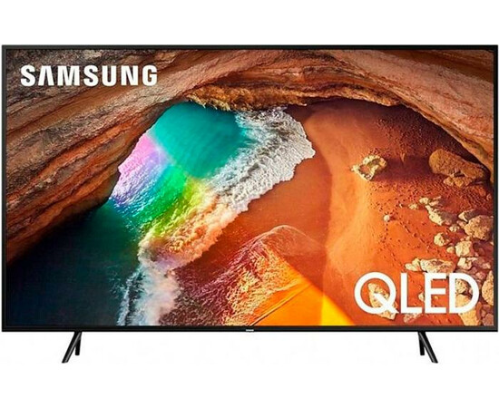 Телевизор Samsung QE75Q60R вид спереди