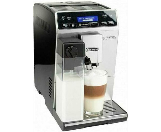 Кофемашина автоматическая Delonghi Autentica Cappuccino ETAM 29.660.SB вид под углом